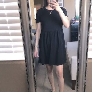 Short Sleeve Baby Doll Dress